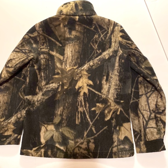 Boys Camouflage Columbia fleece jacket - Picture 3 of 3